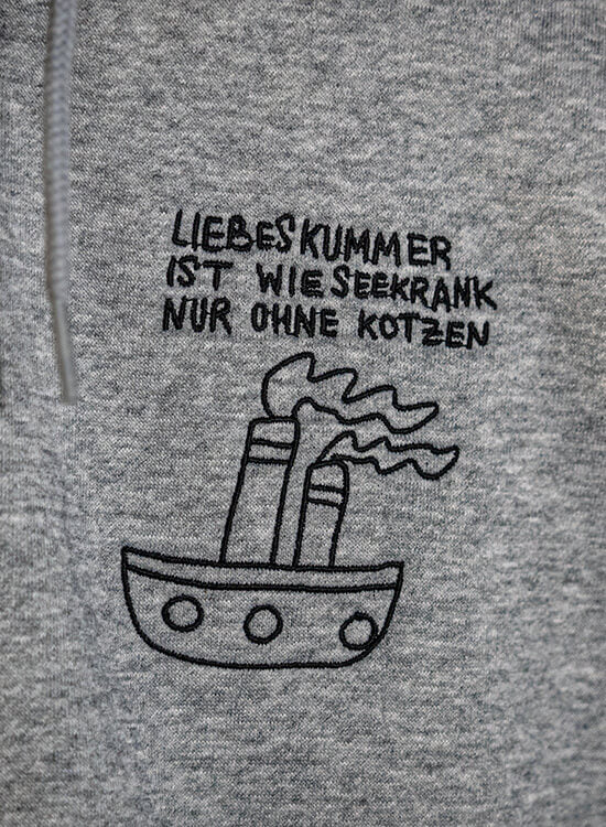 Moin Alda Hoodie Liebeskummer