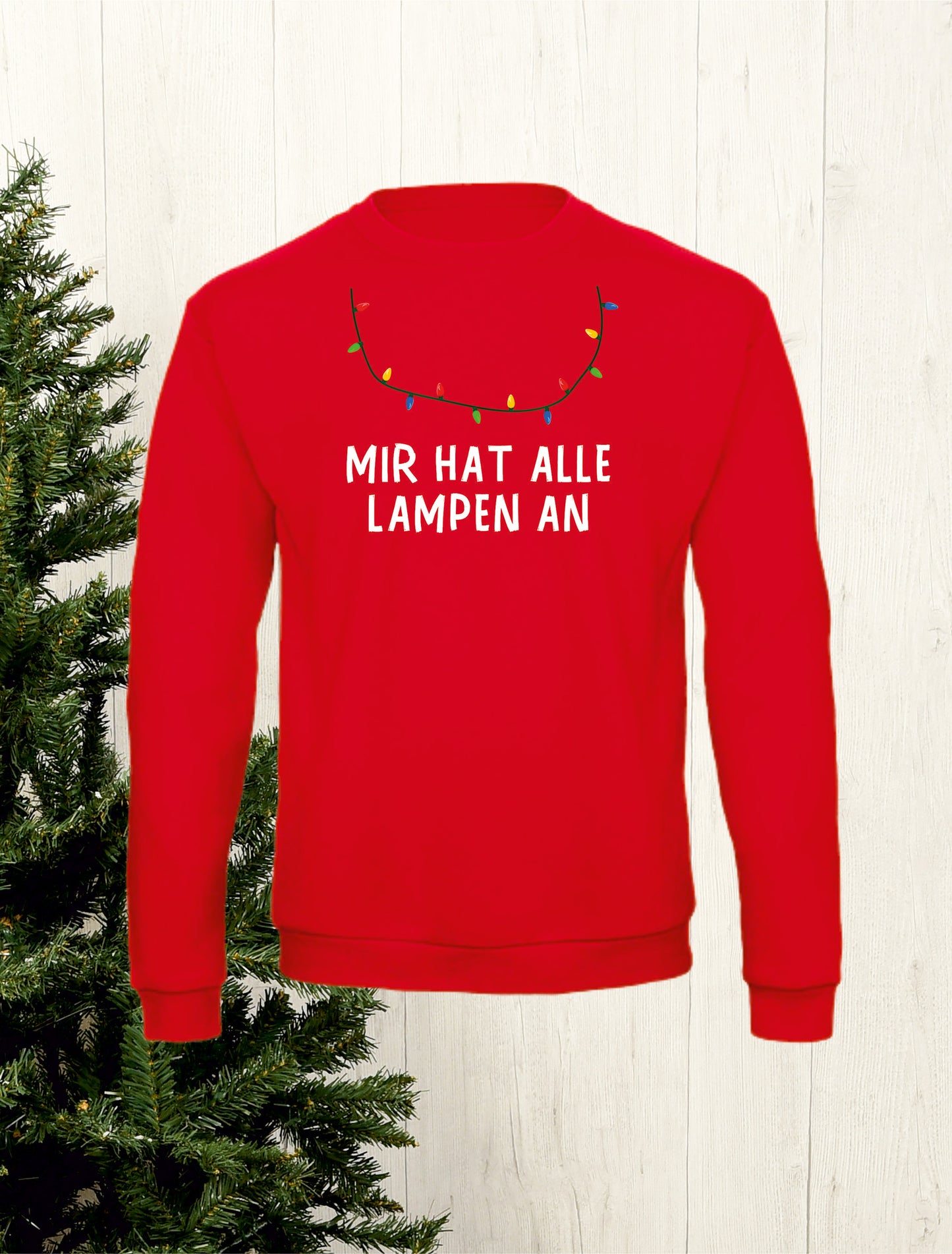 Sweater Mir hat alle Lampen an