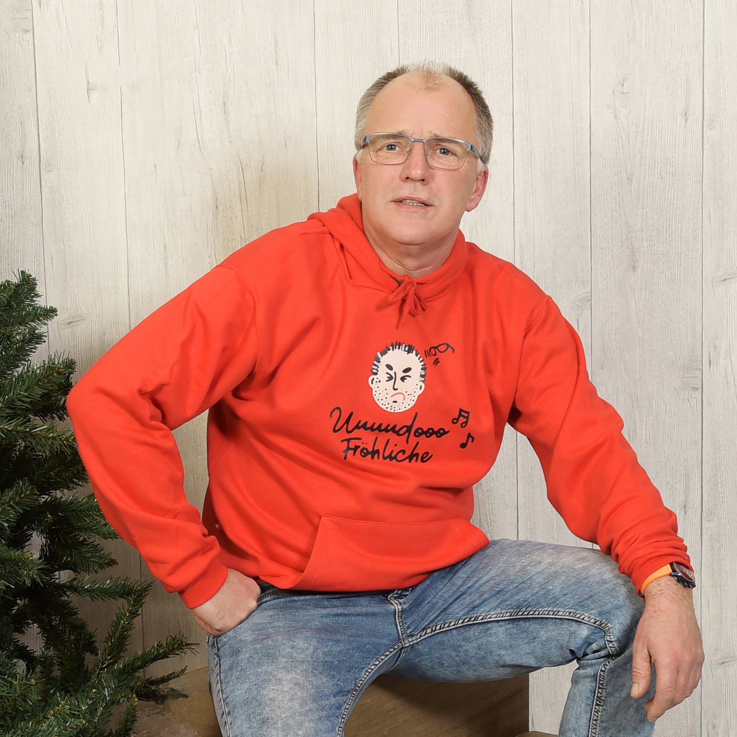 Hoodie Uuudooo fröhliche