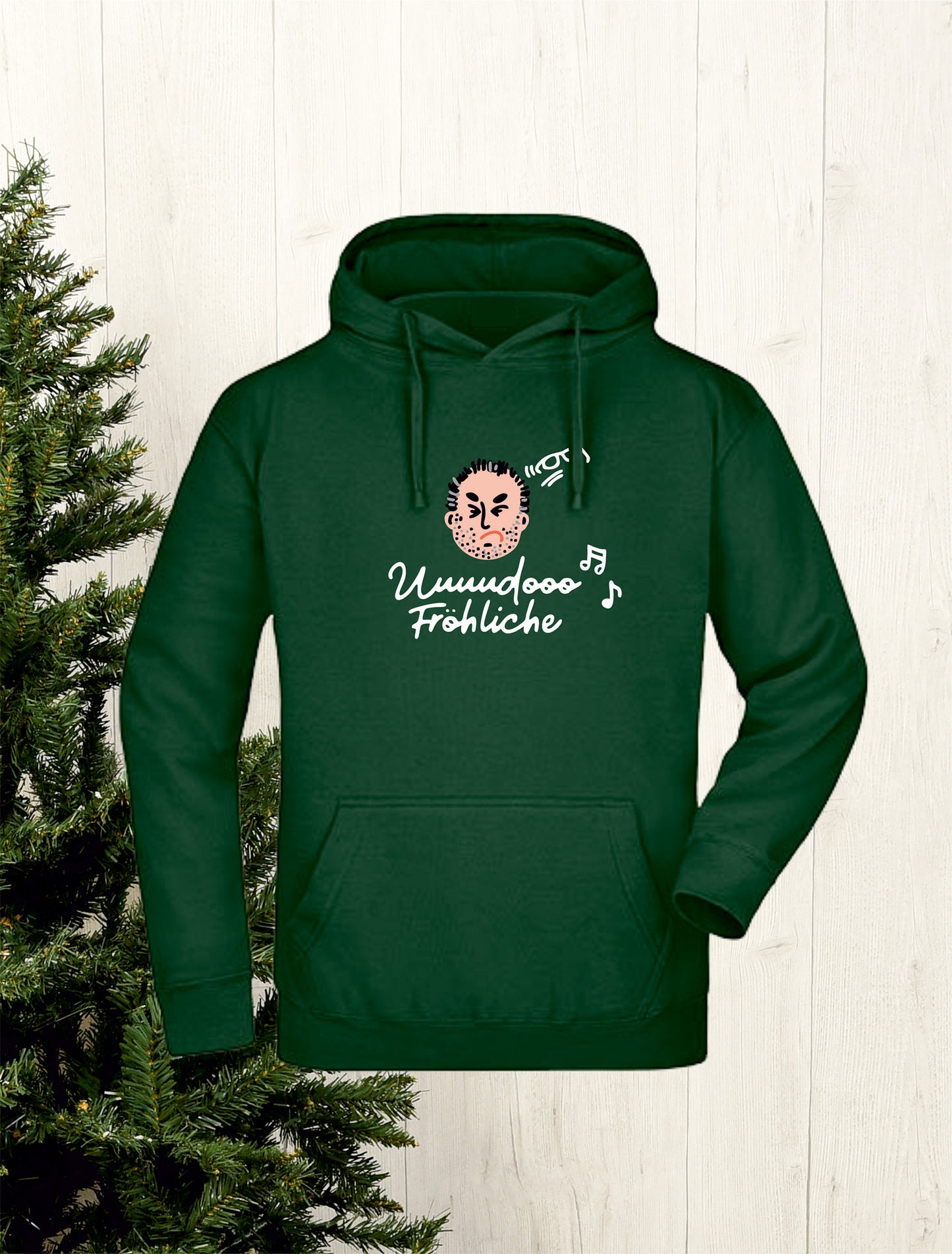Hoodie Uuudooo fröhliche