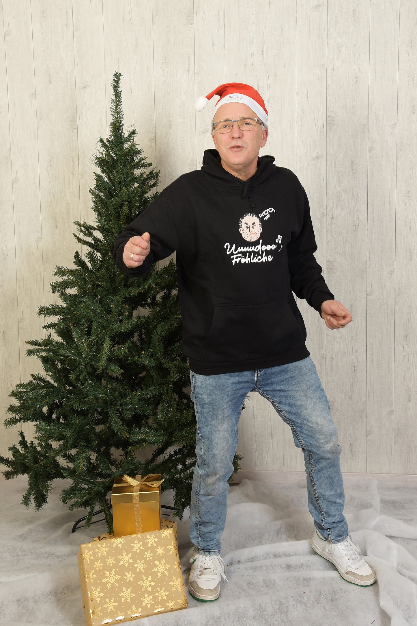 Hoodie Uuudooo fröhliche