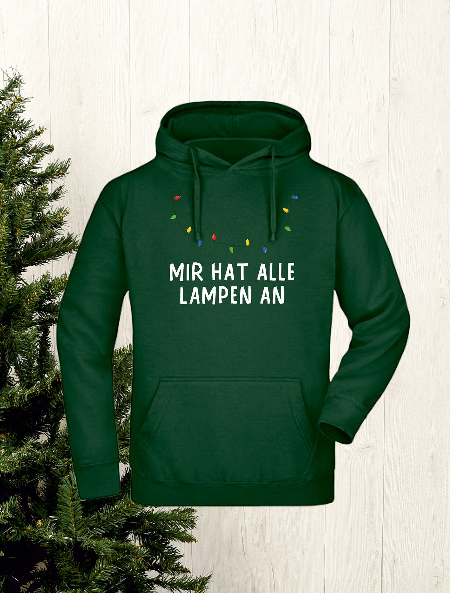 Hoodie Mir hat alle Lampen an