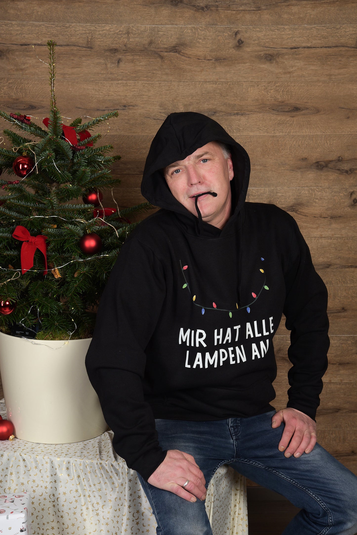 Hoodie Mir hat alle Lampen an