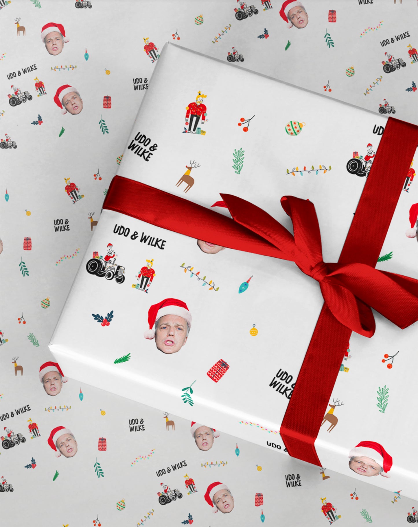 Geschenkpapier Bogen (gefaltet verschickt)