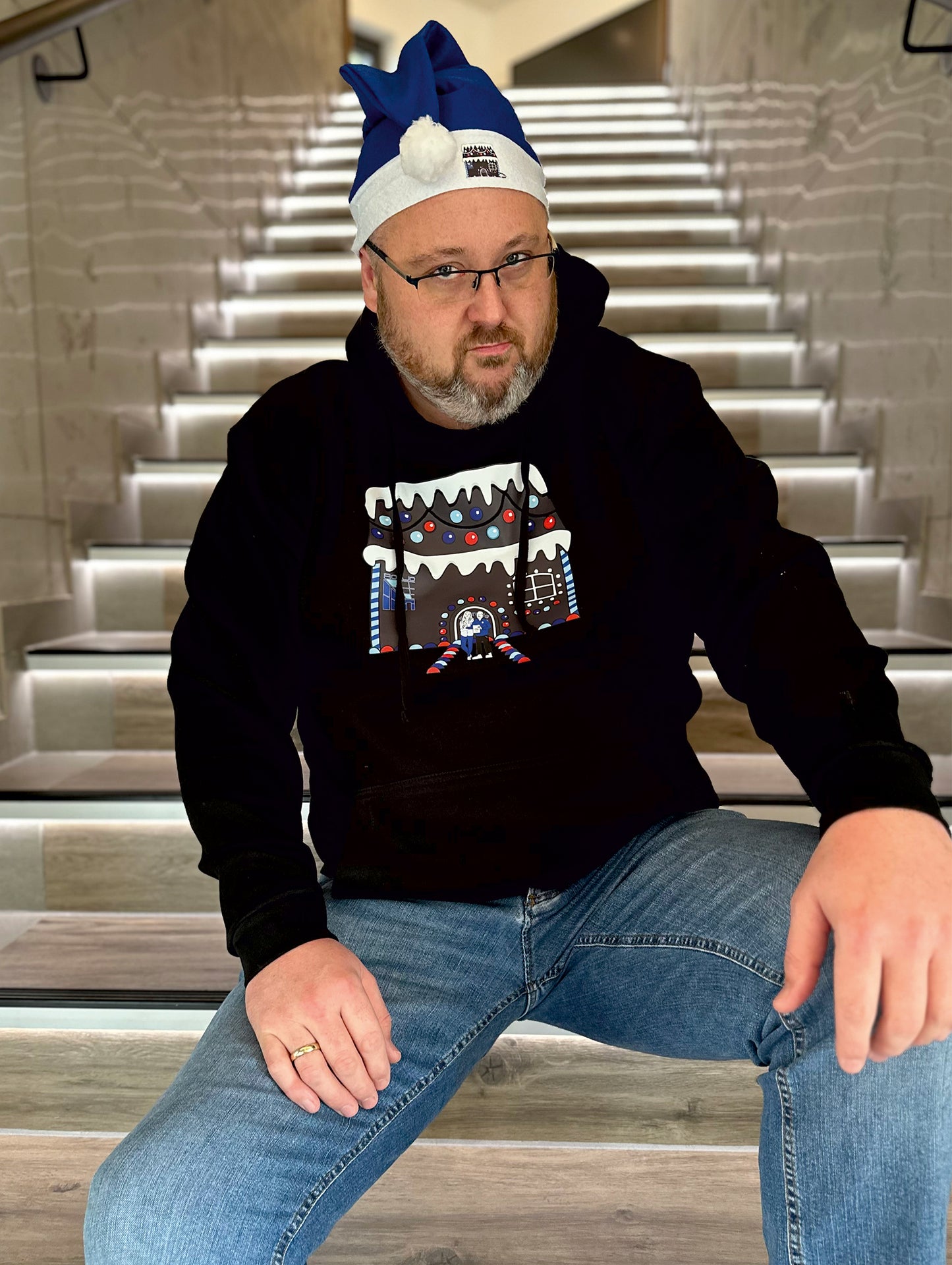 Weihnachtshoodie Rons Lebkuchenhalle