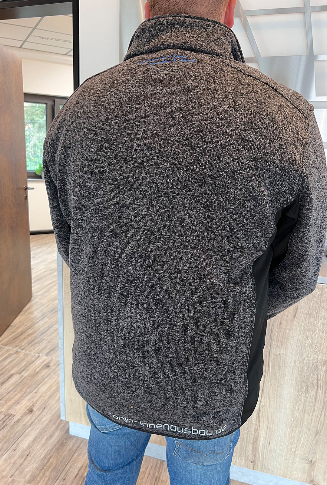 Strickfleecejacke