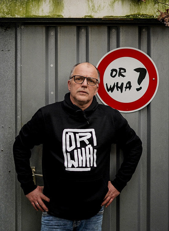 Udo Tesch im orWha Hoodie