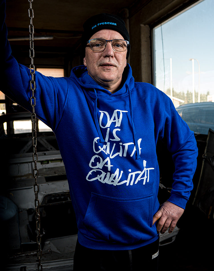 Dat is Qualität Rechtschreibfehler Hoodie