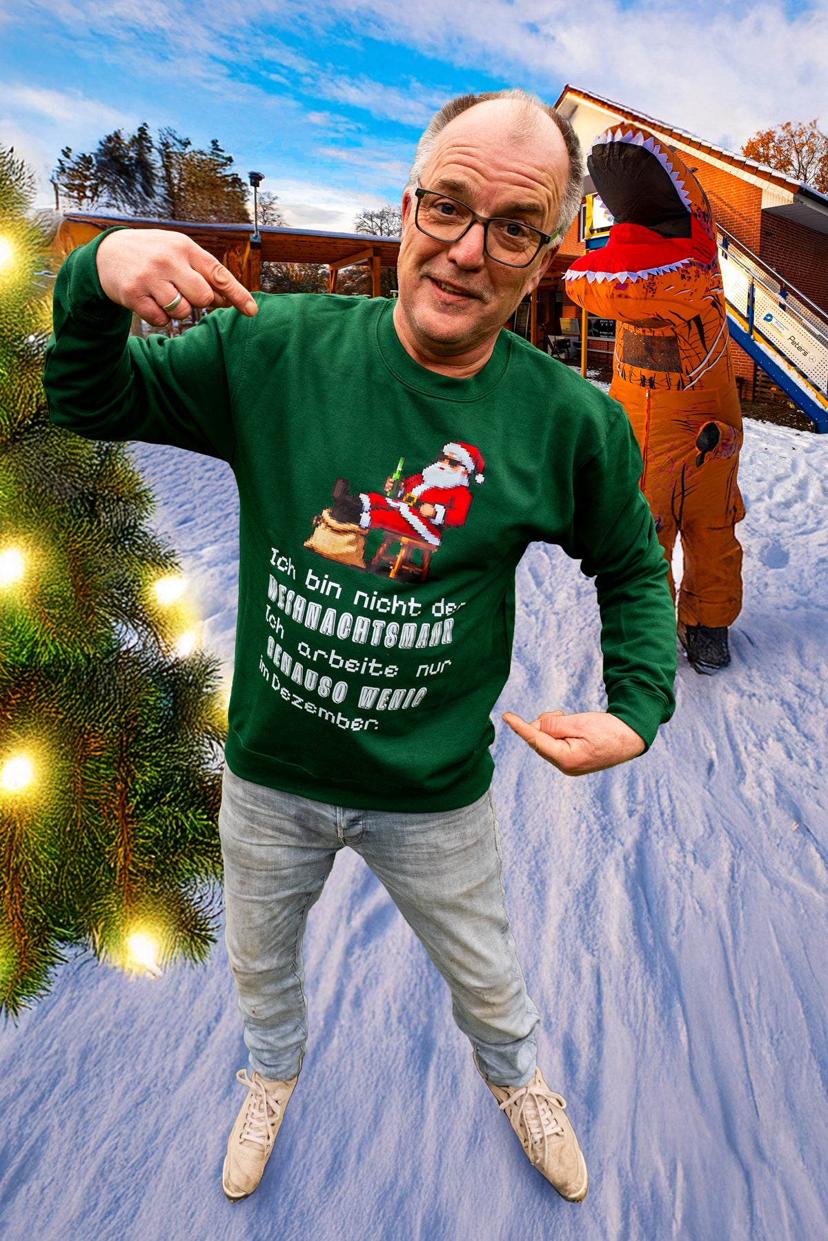 Ugly Christmas Sweater Weihnachtsmann