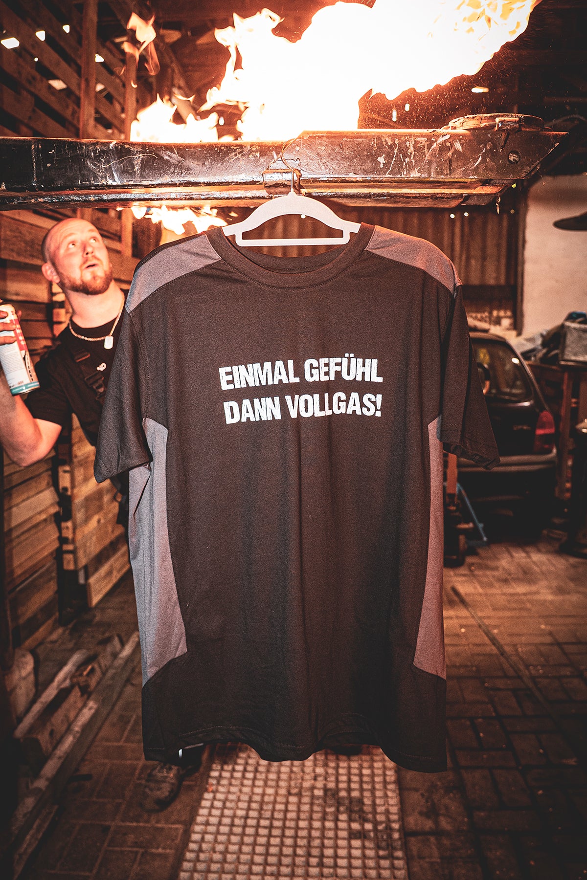 EINMAL GEFÜHL, DANN VOLLGAS! - Pfuscher T-Shirt