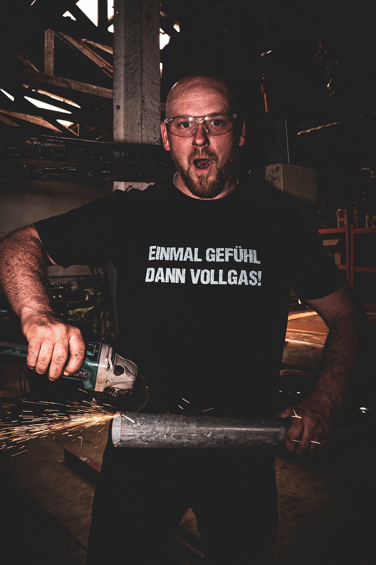 EINMAL GEFÜHL, DANN VOLLGAS! - Pfuscher T-Shirt