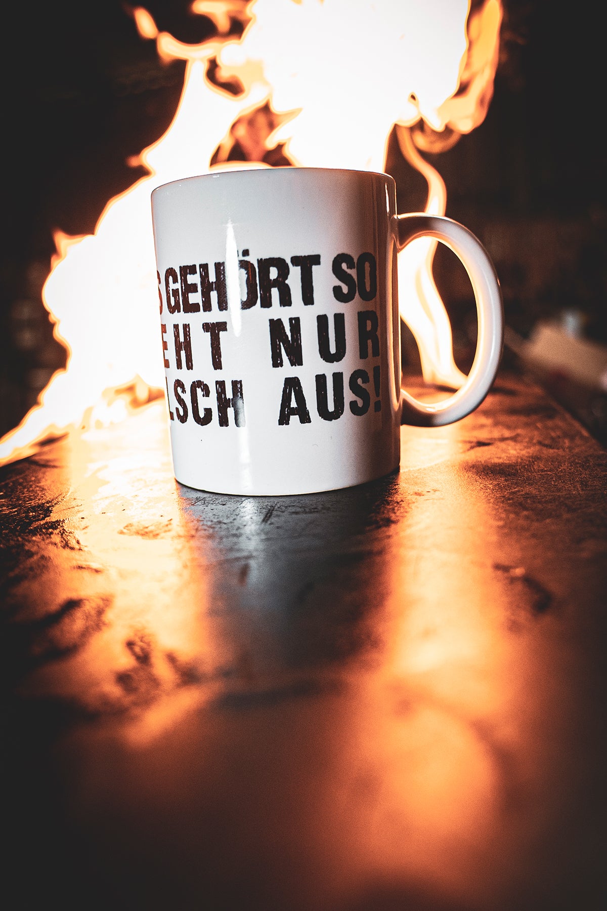 Pfuscher Tasse mit Motive